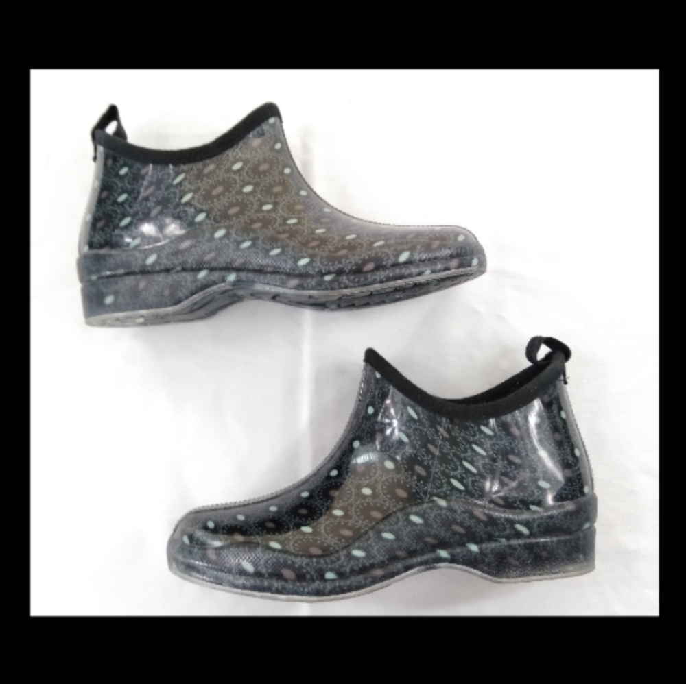 Capelli of New York Short Ankle Rain Boots Size 6 - Picture 2 of 8